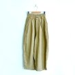 画像1: HARVESTY / LINEN CIRCUS PANTS（リネンサーカスパンツ）A11910