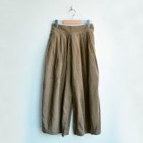 画像: HARVESTY / CIRCUS CULOTTES CORDUROY