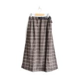 画像: GRAMiCCi / Wool Blend Long Flare Skirt