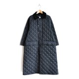 画像: BARBOUR /  LADIES BURGHLEY QUILT BLACK （SLQ0023）