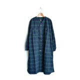 画像: orSlow / No Collar Flannel Long Shirt （00-9574）