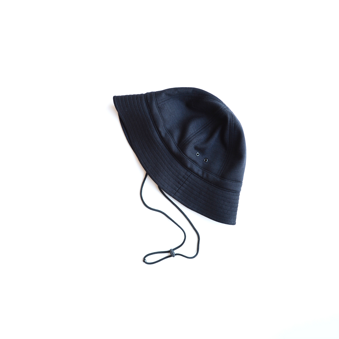 画像2: COMESANDGOES / WASHABLE WOOL DOWN BRIM BALLOON HATあご紐付き (NO.301373-B)