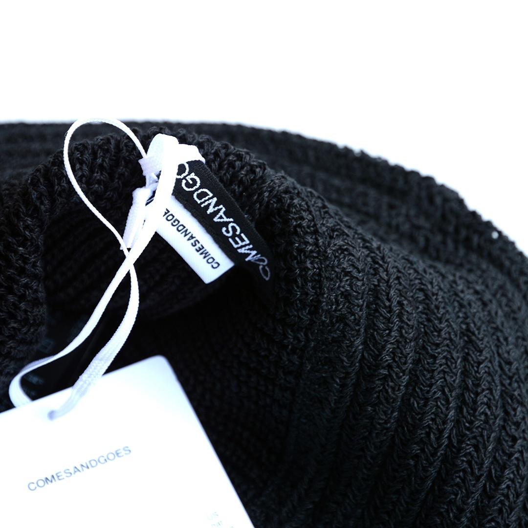 画像: COMESANDGOES / 和紙 KNIT BALLOON HAT