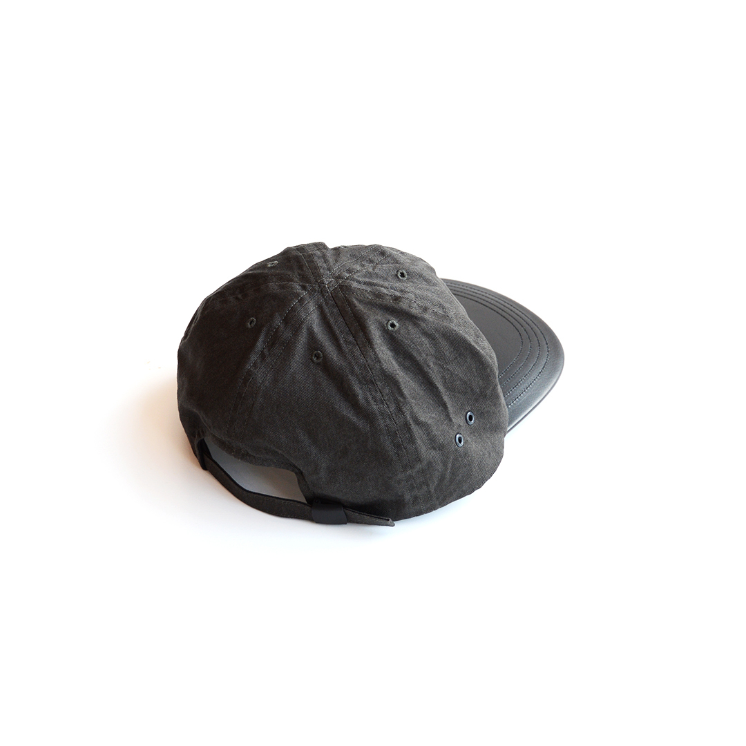 画像4: COMESANDGOES / WASH HEAD & LEATHER BRIM CAP