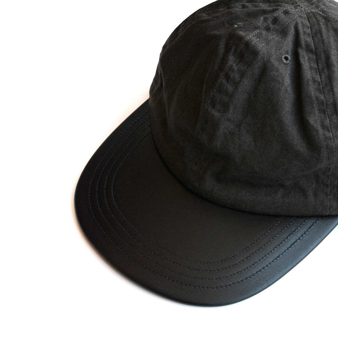 画像6: COMESANDGOES / WASH HEAD & LEATHER BRIM CAP