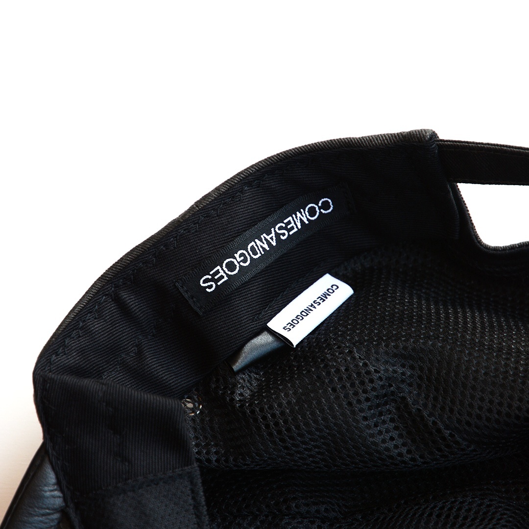 画像: COMESANDGOES / WASH HEAD & LEATHER BRIM CAP