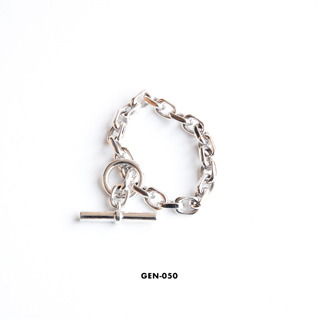 画像2: GENERAL by Lemontea / GENERAL 925 SILVER T-BAR BRACELET(GEN-050,GEN-051,GEN-053)