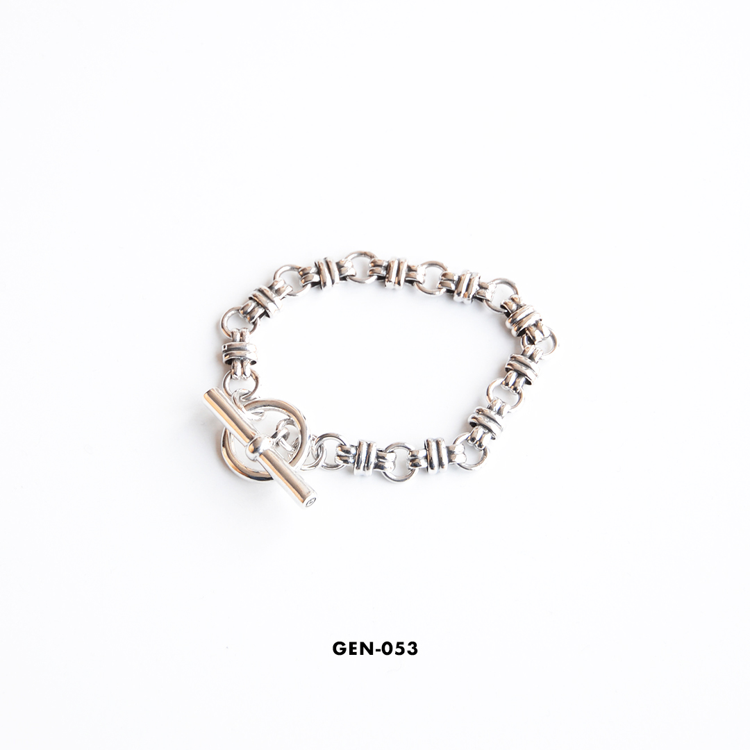 画像4: GENERAL by Lemontea / GENERAL 925 SILVER T-BAR BRACELET(GEN-050,GEN-051,GEN-053)