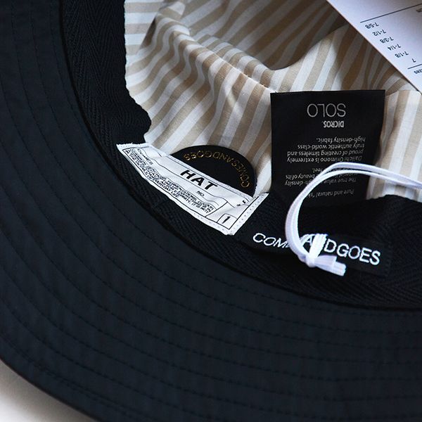 画像: COMESANDGOES / DICROS BUCKET HAT