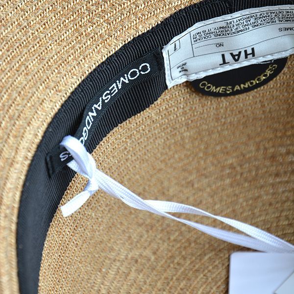 画像: COMESANDGOES / PAPER BRAID HAT