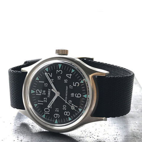 タイメックス  TIMEX  SSキャンパー ブラック