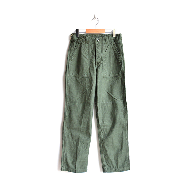 画像1: orSlow/US ARMY FATIGUE PANTS  グリーン