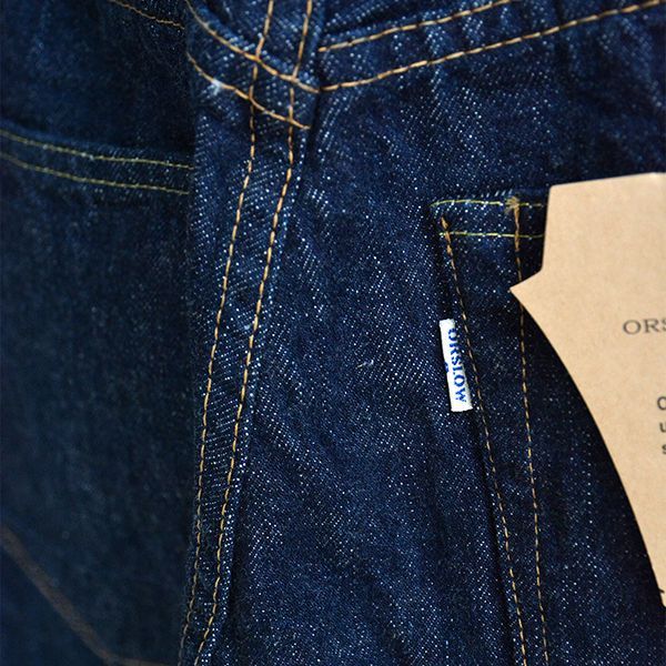 画像: orSlow / STANDARD DENIM 105 ONEWASH