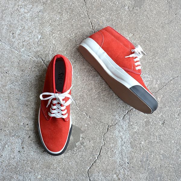 SOLS SCARLET SUEDE SNEAKERS◎レッド　スニーカー