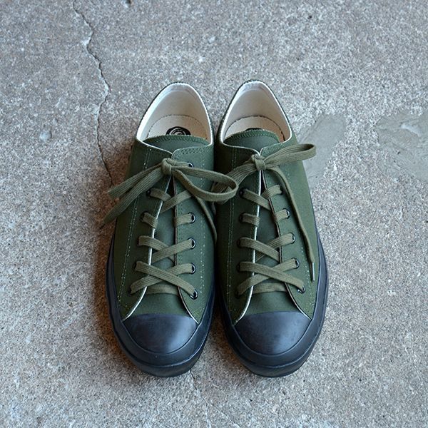 画像2: SHOES LIKE POTTERY (MOONSTAR) / VULCANIZED CLOTH OLIVE