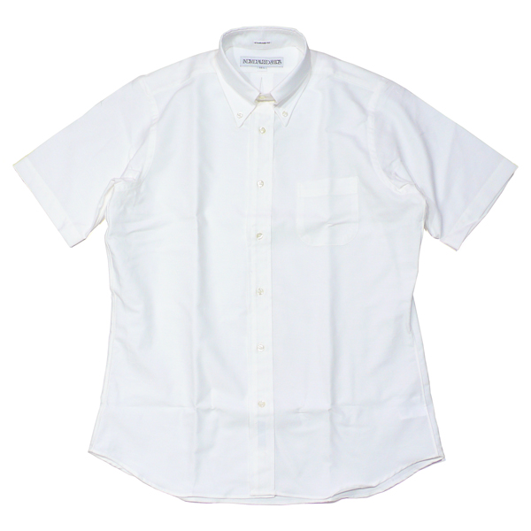 画像1: インディビジュアライズドシャツ / ショートスリーブB.Dシャツ アローオックスフォード ホワイト