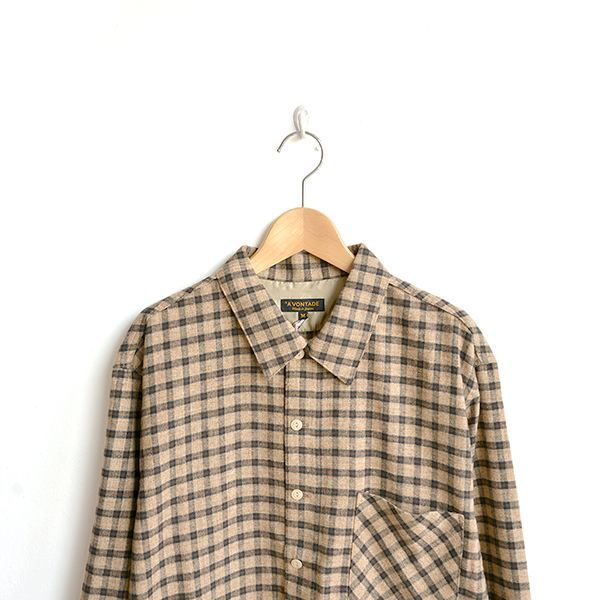 A VONTADE（ア ボンタージ）/ Check Pullover Shirts