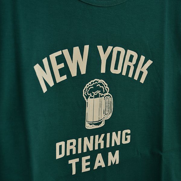 画像: *A VONTADE / 6.5oz Silket Print T (New York Drinking Team)