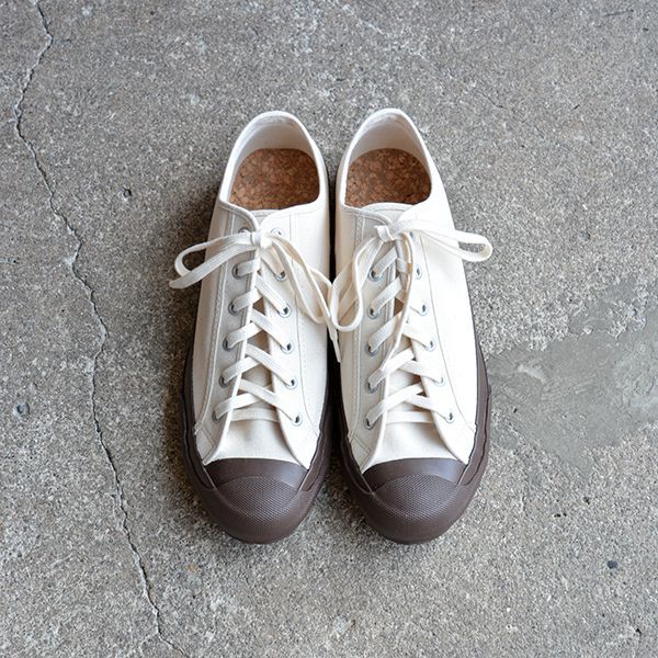 画像1: DOEK SHOE INDUSTRIES / COURT - ECRU BROWN