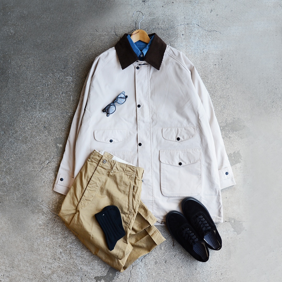 画像: PORTRAITE (ポートレイト) / CLASSIC FIELD JACKET - LONG (002-R-EQ)