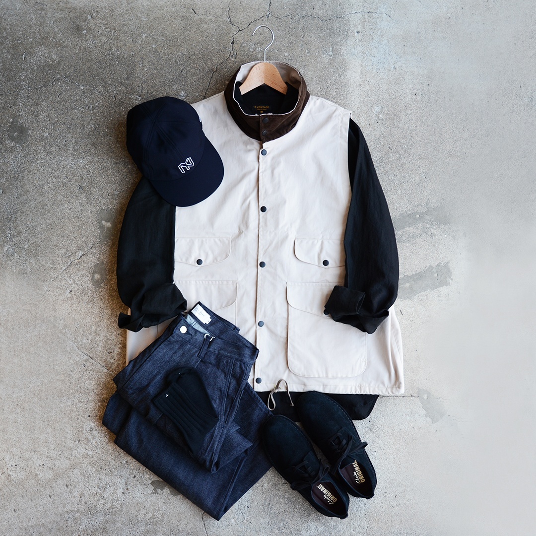 画像: PORTRAITE (ポートレイト) / OVER VEST (005-EQ)