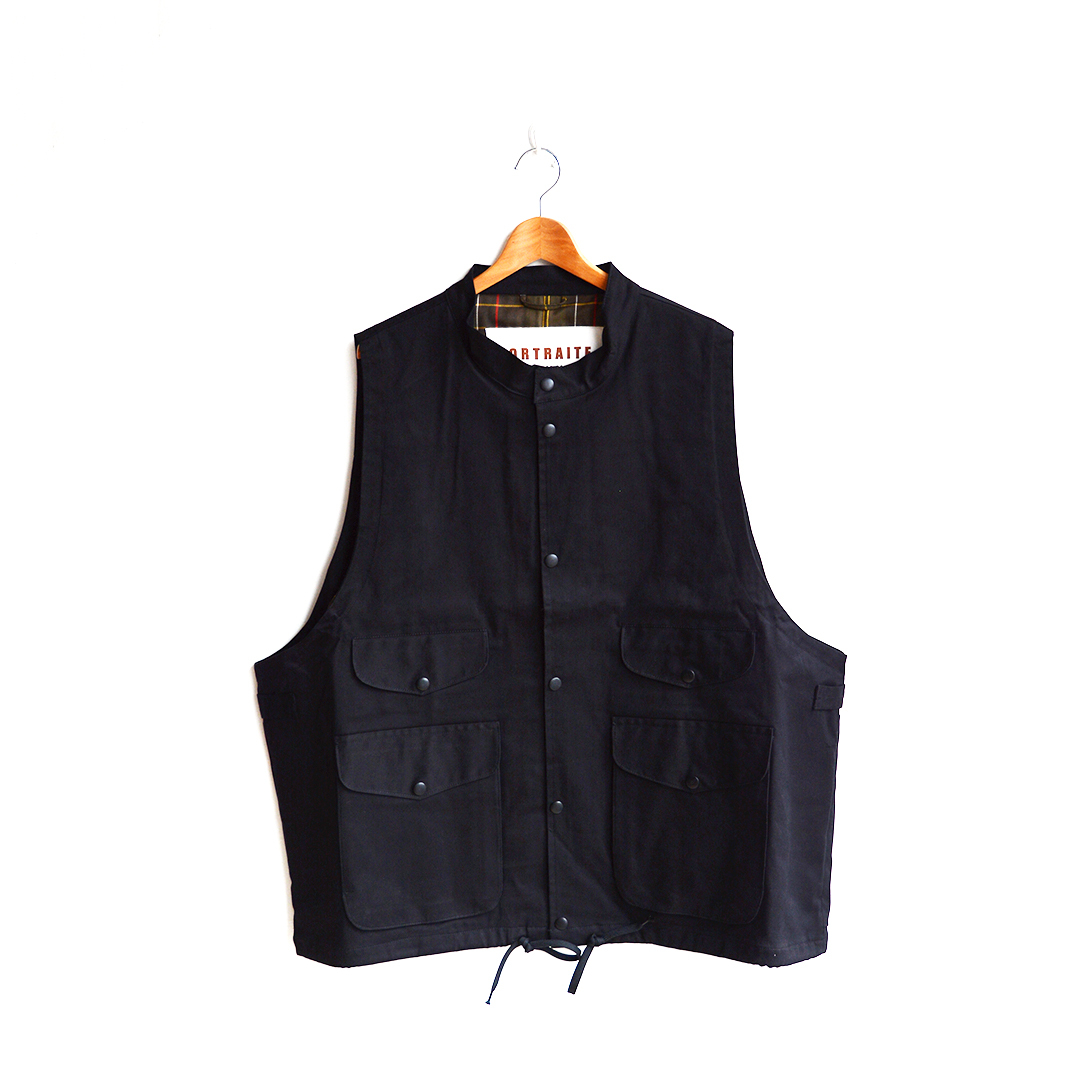 画像2: PORTRAITE (ポートレイト) / OVER VEST TWILL & WOOL (005-RR-EQ)