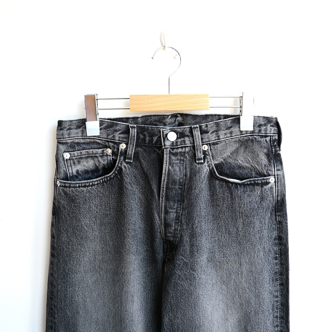 オアスロウ デニム 再入荷【MEN'S】orSlow[オアスロウ] 105 90's BLACK DENIM S