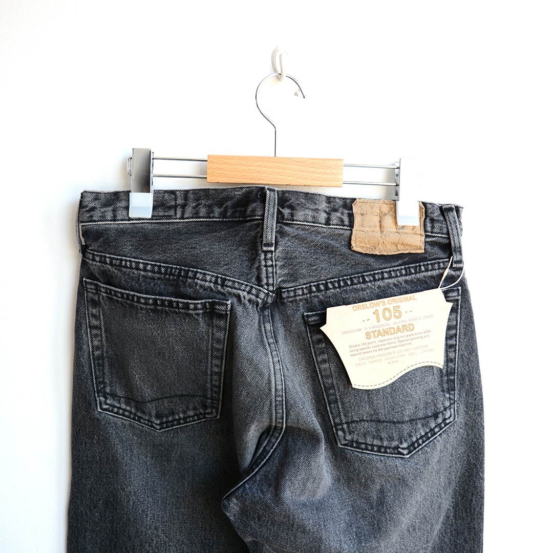 画像6: orSlow / 105 90’s Black Denim(Stone Wash) (01-1050W-D61S)
