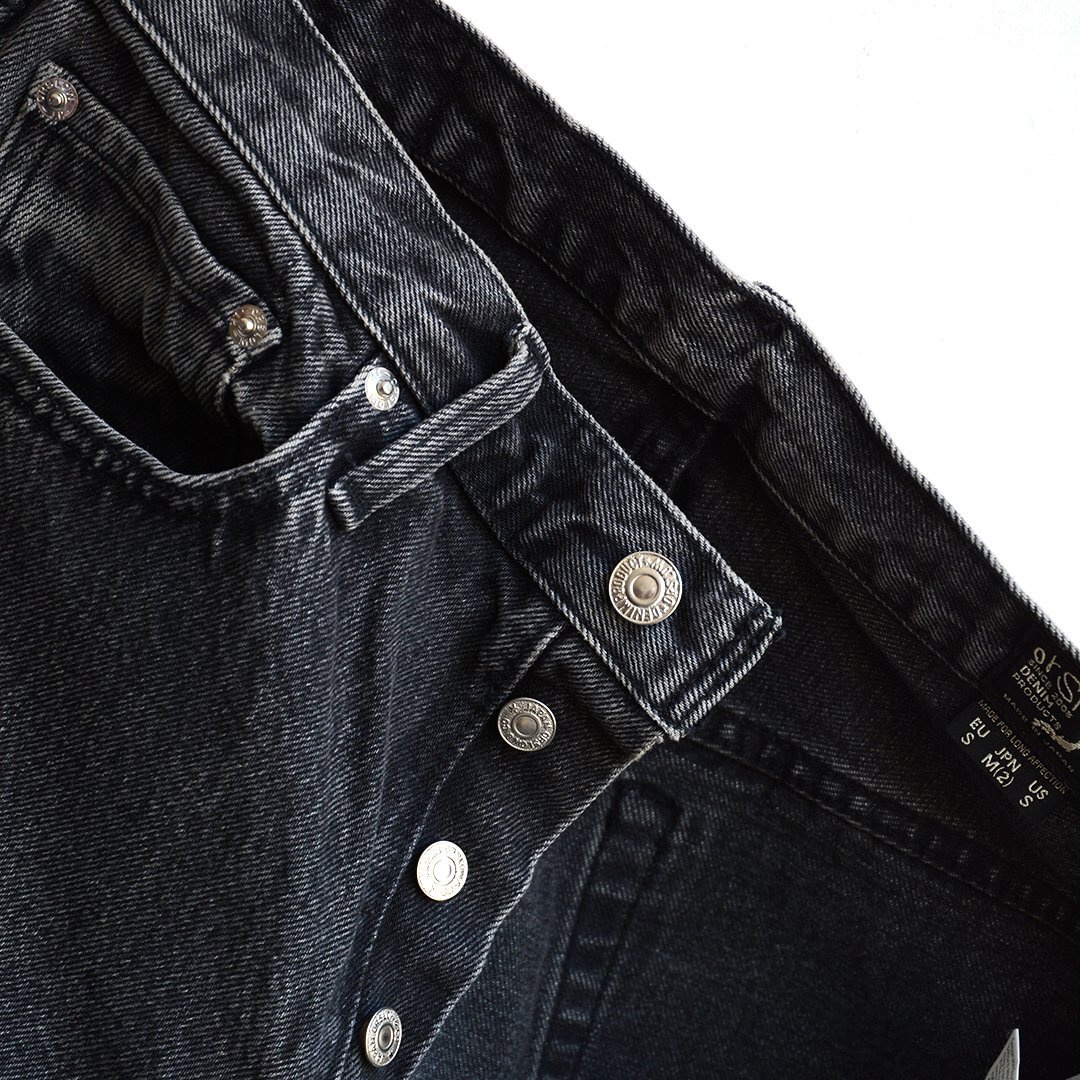 画像4: orSlow / 105 90’s Black Denim(Stone Wash) (01-1050W-D61S)