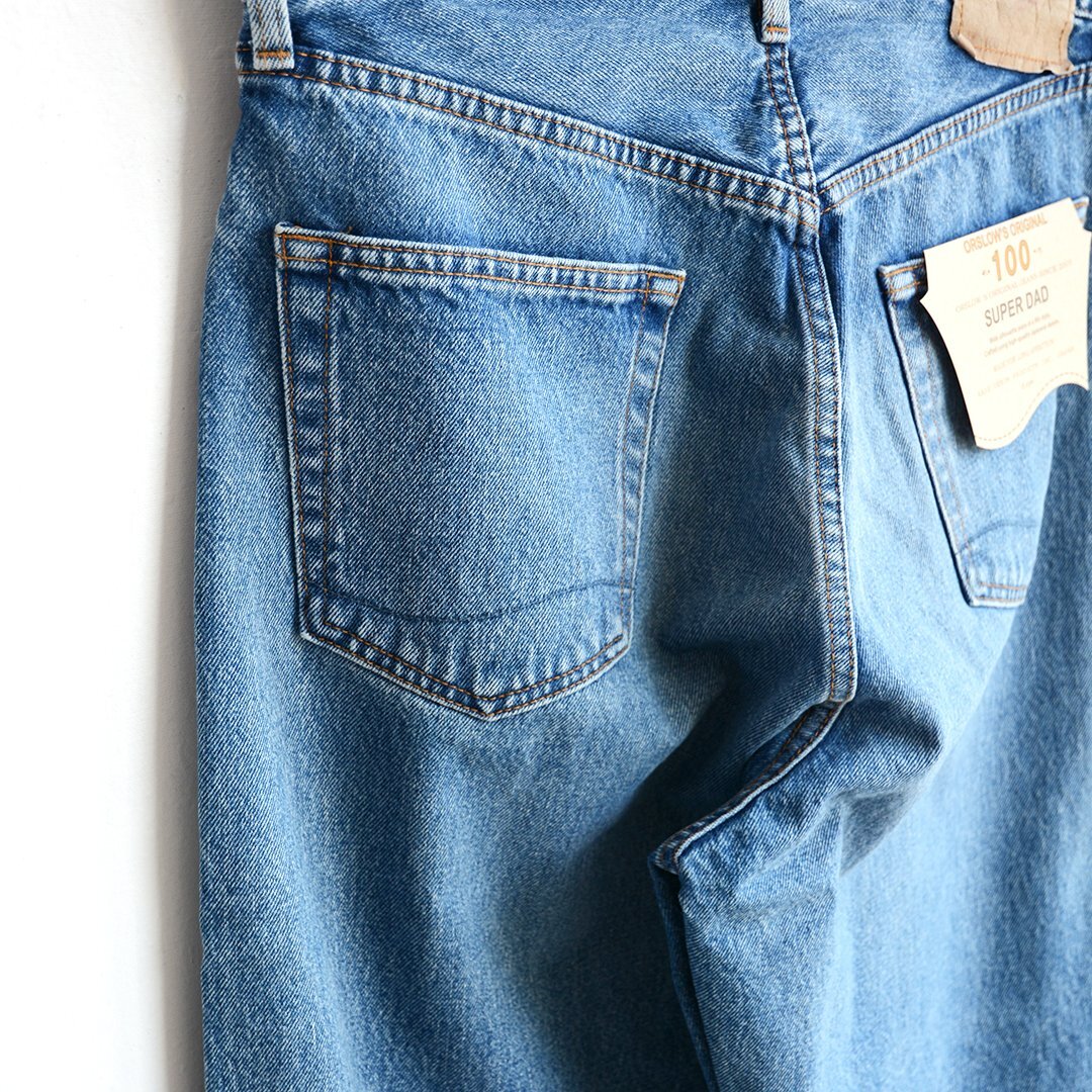 画像9: orSlow / SUPER DADS DENIM PANTS -DENIM USED- (01-1100W-95)