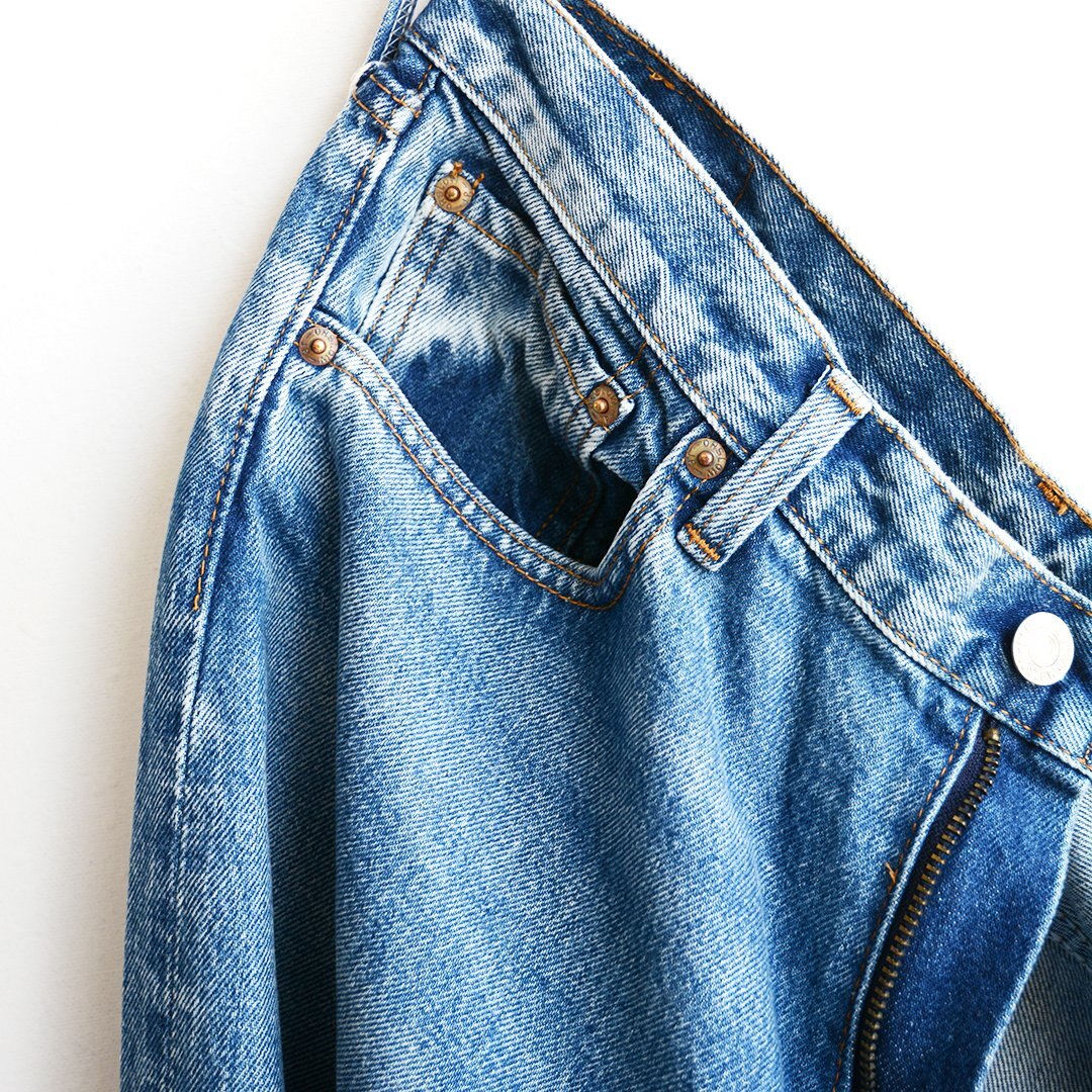 画像8: orSlow / SUPER DADS DENIM PANTS -DENIM USED- (01-1100W-95)