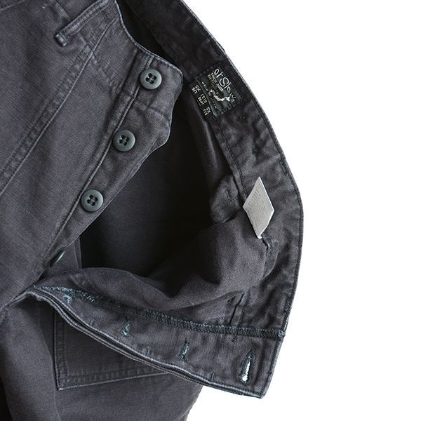 orSlow（オアスロウ）/ US Army Fatigue ブラックストーン