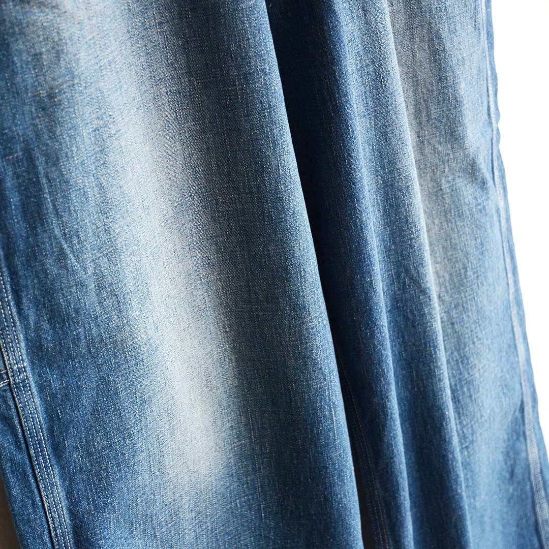 画像: orSlow / Wide Fit 30’s Painter Pants -Denim Used- (01-5126-95)