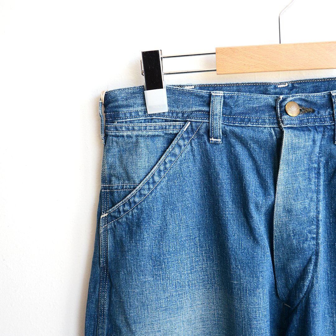 画像7: orSlow / Wide Fit 30’s Painter Pants -Denim Used- (01-5126-95)