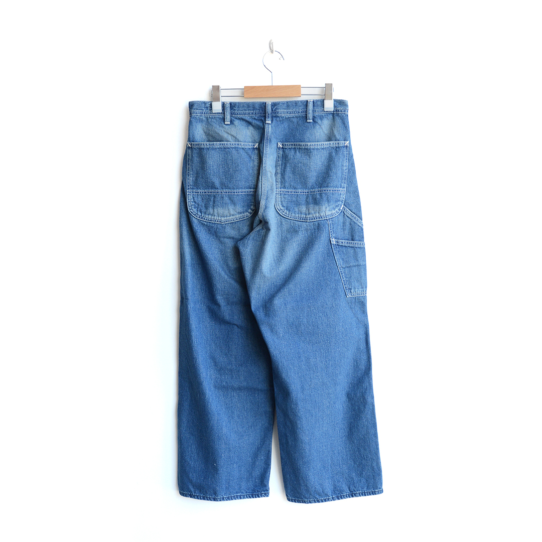 画像3: orSlow / Wide Fit 30’s Painter Pants -Denim Used- (01-5126-95)