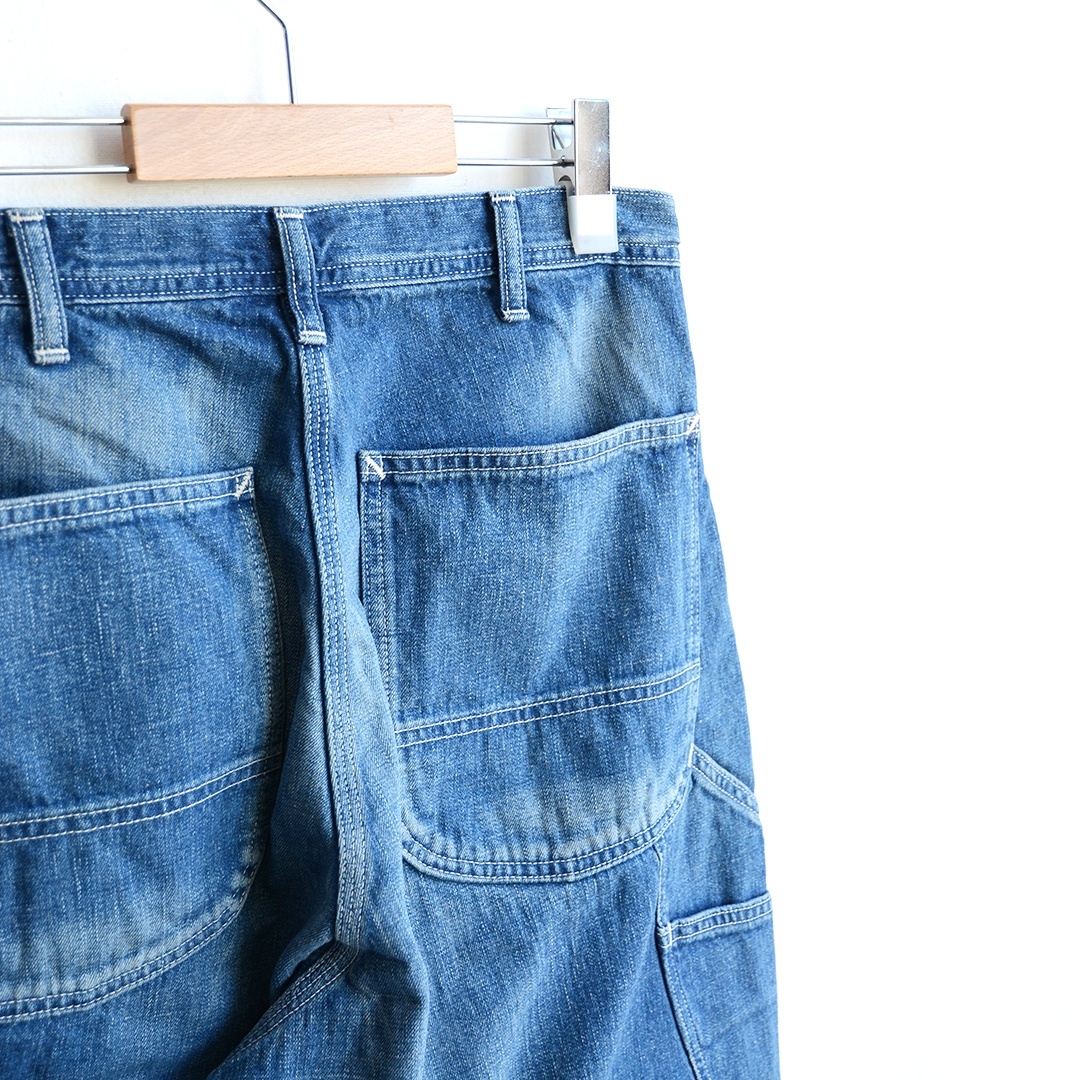 画像8: orSlow / Wide Fit 30’s Painter Pants -Denim Used- (01-5126-95)