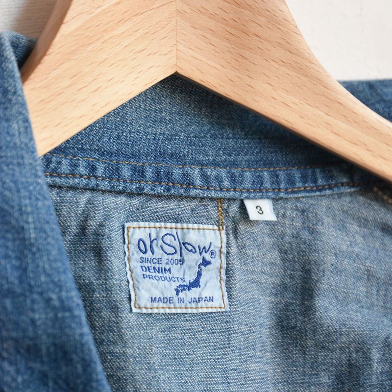 画像: orSlow / Denim Utility Coverall