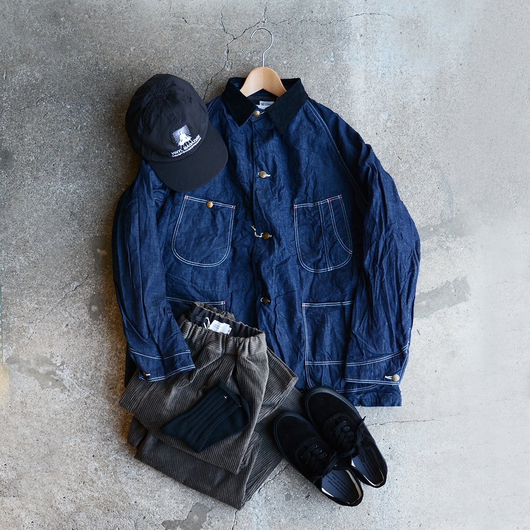 画像: orSlow / WOOL LINER RELAX FIT COVERALL