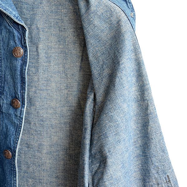 画像4: orslow / US NAVY SHAWL COLLAR  JACKET（DENIM USED）