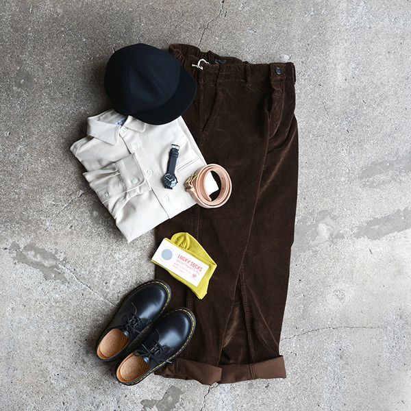 画像: orSlow / FRENCH WORK CORDUROY PANTS