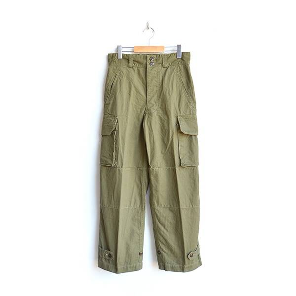 画像1: orSlow / M-47 French Army Cargo Pants ArmyGreen