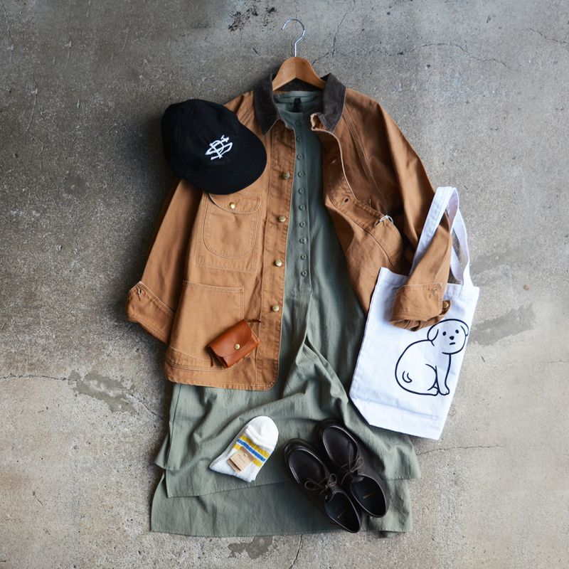 画像: orSlow / 1950's Brown Duck Coverall