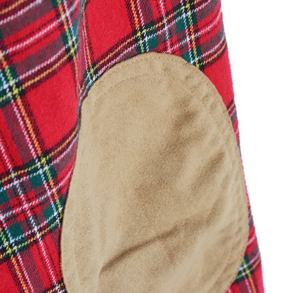 画像8: orslow / Stand Collar Long Shirt RedCheck