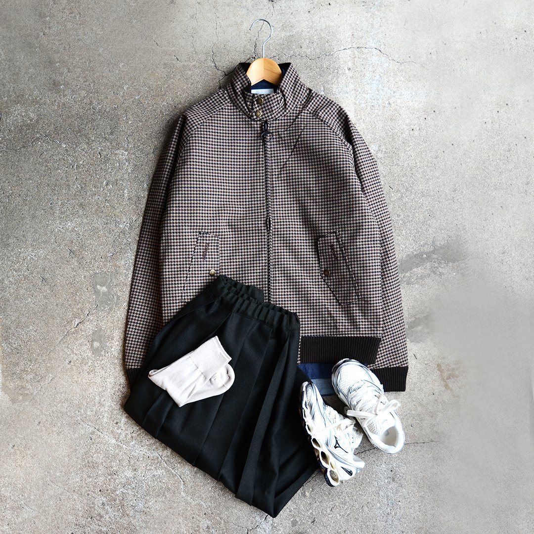 画像: BARBOUR×BARACUTA/PORTON(252MSP0152）