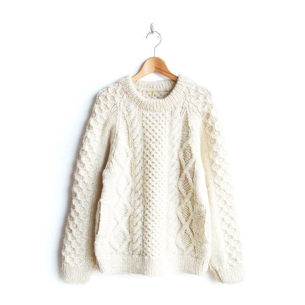 HARVESTY（ハーベスティ） / CABLE KNIT PULLOVER（手編みケーブル ...