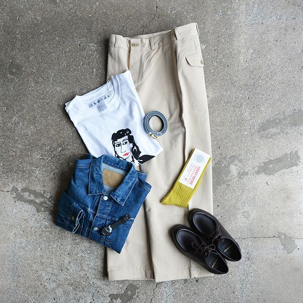 画像: Charpentier de Vaisseau / Brice Selvedge Chino Pants