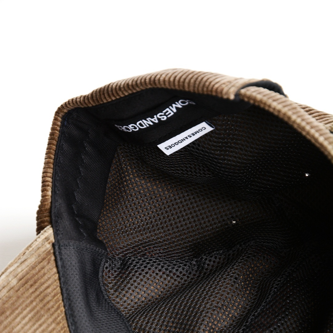 画像: COMESANDGOES / BIO WASH CORDUROY CAP