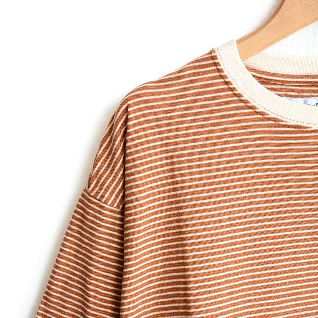 画像5: EEL products / YURURI TEE 1/2 BORDER（E-26501）