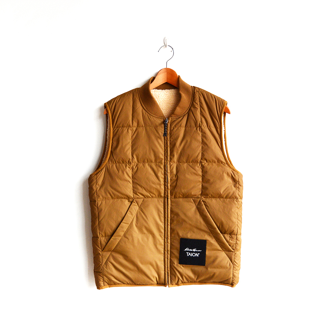 画像1: Eddie Bauer × TAION / EB × TAION REVERSIBLE DOWN BOA VEST (E242850)