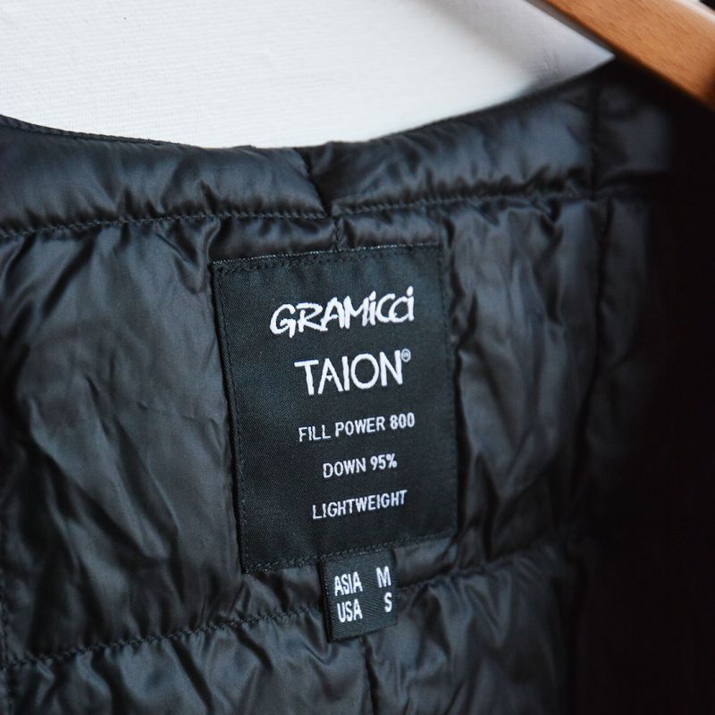 画像: GRAMiCCi × TAION / INNER DOWN VEST (G3FU-J100-TG)